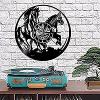 Wall Clocks Wild Horses Handmade Vinyl Record Clocks Creative Mute Clock Living Room Bedroom Room Home Gift Wall Decoration Clock Gift Modern Clock view 3