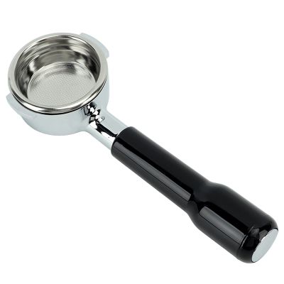 58mm E61 Bottomless Naked Portafilter for Expobar, Faema, Rancilio and More, with Stainless Steel Filter Basket for Commercial Coffee Machine Handle, Improved Extraction Aluminum Alloy Espresso Handle