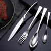 Silverware Flatware Cutlery Set for 8 Knifes Forks Spoons,Food Grade 32 Piece Premium Stainless Steel Utensil Set for Home Restaurant Hotel, Modern & Mirror Polished Dinnerware sets view 3