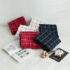 FCLDESHOP Mattress Encasement,Solid Color Washed Cotton Deep Pocket Bedding Sheets, Checkered Mattress Topper for Bedroom Guest Room Bed Cover,Navy Blue,100cmx200cm+25cm view 4