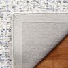 SAFAVIEH Ebony Collection Accent Rug - 3' x 5', Blue & Ivory, Handmade Wool, Ideal for High Traffic Areas in Entryway, Living Room, Bedroom (EBN115M) view 3