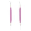 CALLARON Icing Needle 2pcs Baking Biscuit Sugar Needle Lightweight Random Color view 1