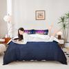 Dance Lovers Kids Duvet Cover Set King Size,Brick Wall Retro Hip-hop Bedding Set,Girls Boys Adults Bedroom Decor,Modern Fashion Sports Romantic Comforter Cover,Blue Purple Quilt Cover,2 Pillowcases view 2