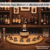 Barrel-Art Blantons Bourbon Stopper Display / Cork Holder / Bourbon Display  Fits Blantons Corks, Rustic Whiskey Barrel Head Blantons Cork Display (Natural Oak) view 3