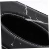 Cabilock Stylish Marble Tissue Box Holder Tissue Storage Box Sleek Design for Home Hotel and Office Use view 4