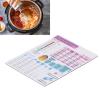 Kitchen Conversion Chart Magnet, Colorful Conversion Chart, Easy to Read Measurement Cheat Sheet for Cooking Baking and Reading Recipe, Cooking Accessories(Single 1) view 2