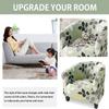 ALABOW Club Chair Slipcover Stretch Tub Chair Cover Barrel Armchair Cover Sofa Cover Furniture Protector for Living Room (Color : #15) view 2