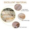 Champagne Aisle Runner Carpet, 2mm Thickness Wedding Runway Runner Carpet Rug Event Floor Walkway Runner Roll for Wedding Event Prom Party Birthday, Cuttable (Size : 1.2x10m) view 4