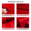 Red Stairway Rug, Wedding Aisle Runner Carpet Wear-Resistant Non-Slip Exhibition Carpet for Church Party Decoration Prom, Walkway Floor Mat Hallway Carpet Roll (Size : 1x10m) view 3