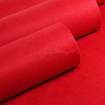 Aisle Runner for Weddings, Red Aisle Runner Mat Non Slip Exhibition Carpet Roll for Wedding Ceremony Church Party Prom Opening Celebration Event (Size : 1x10m)