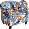 ALABOW Club Chair Slipcover Stretch Tub Chair Cover Barrel Armchair Cover Sofa Cover Furniture Protector for Living Room (Color : #24) view 1
