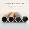 TEN-HIGH Curtain Rods 19.03ft, 2 Pack Anti-noise Curtain Rods for Windows,Aluminium Curtain Pole with Connectors Brackets for Living Room, Bathroom, Bedroom(Gold Color, Thickness: 3.6mm) view 2