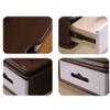 IBOWZ Floating TV Stand Cabinet Tv Cabinet Wall Mountable Tv Shelf Stand Living Room Modern Floating Entertainment Unit Component with 2 Storages Wooden Tv Console view 4
