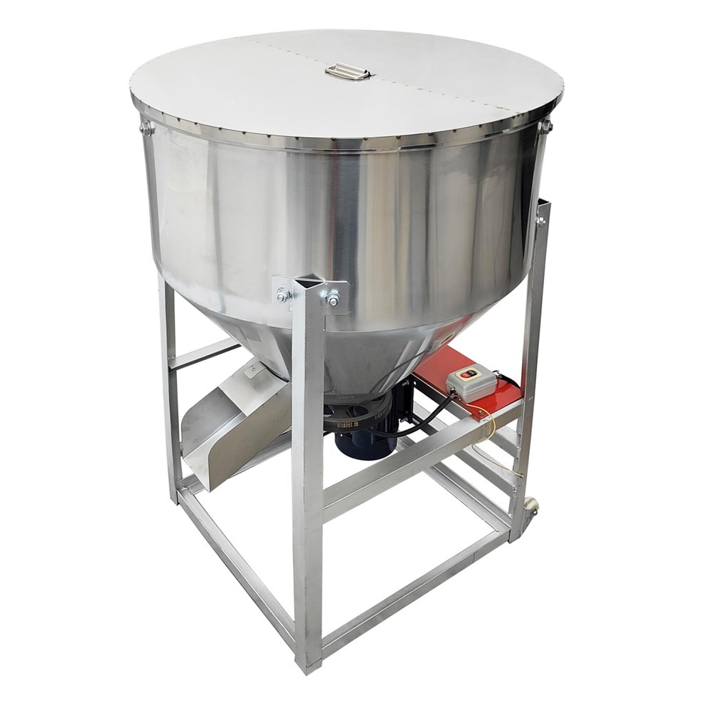 TECHTONGDA Powder Mixer Blender Mixing Machine for Dry Grain Particle Granula 330lbs