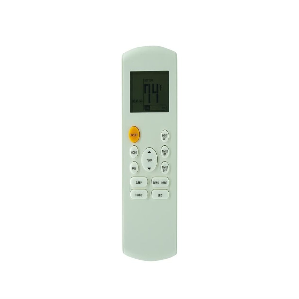 HCDZ Replacement Remote Control for MrCool A-18-HP-C-230B A-18-HP-WMAH-230B A-24-HP-C-230B A-24-HP-WMAH-230B A-12-HP-230B A-12-HP-WMAH-230B Smart Ductless Mini Split Air Conditioner