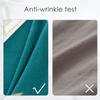 BALCONY & FALCON Square Tablecloth - Small Waterproof Table Cloth, Wrinkle Resistant Table Cover Linen Fabric Tablecloths for Dining Kitchen Wedding and Outdoor Decoration (Teal, 47"x47") view 4