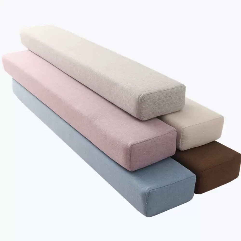 BOMATY Custom Bed Gap Filler, Soft Comfy Bed Bridge Personalised Size Bed Mattress Filler, Thick Headboard Gap Filler, Sofa Armrest Support Cushion