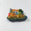 Penang 3D Malaysia Fridge Magnet Souvenir Gift,Resin Handmade Penang Refrigerator Magnet Home & Kitchen Decoration Collection view 2