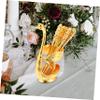 1 Set Swan Spoon Dessert Forks with Organizer Stirring Spoon Swan Figure Base Forks Holder Soup Mini Ice Cream Metal with Stand Coffee Alloy Gold and Silver view 3