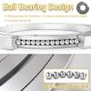 Heavy Duty Lazy Susan Table Turntable Base Bearing, 5~40 Inch Aluminium Alloy Turntable Rings Susan Ball Bearing, 360  Smooth Rotating Turntable Bearing view 4