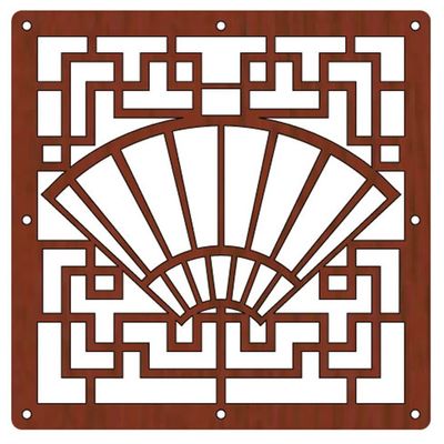 Brown Hanging Room Divider, 29x29cm DIY Room Partition Screen, Indoor Decoration Wall Screen Panel for Bedroom Living Room (Color : Style 1, Size : 1PCS)