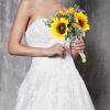 FOMIYES Simulated Sunflower Bouquet Lifelike Sunflower Artificial Sunflower Bouquet Long Stem Fake Flowers Bouquet for Bride Wedding Decor view 2