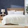 Nautica - Queen Blanket, Soft Plush Fleece Bedding, Ideal for Bed or Couch, Oeko-Tex Certified (Solid White) view 1