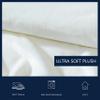 Nautica - Queen Blanket, Soft Plush Fleece Bedding, Ideal for Bed or Couch, Oeko-Tex Certified (Solid White) view 3