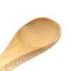 BambooMN Bamboo Serving Spoons, Mini Salt Sugar Spoon, Tiny Wooden Spoons for Spices, Carbonized Brown Round Head 3.5", 30 Pieces view 2