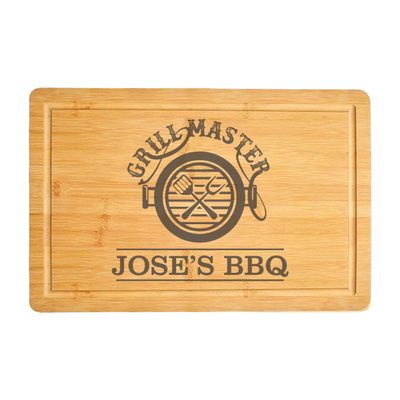 Father's Day Gift - Engraved Wood Cutting Board Gift for Dad, Grandpa or Stepdad | Customized for Him | Personalized Gift from Son, Daughter or Wife Design #5