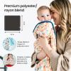 Copper Pearl Three-Layer Baby Blanket: Soft Baby Quilts for Boys and Girls | Breathable, Cozy, Toddler Blanket | Baby Quilt for Newborns | 46x46 Premium Polyester/Rayon | Hogwarts view 3