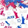 200pcs Patriotic Table Confetti, Red White Blue Sequin Sprinkles Confetti Decorations 4th of July Glitter Confetti Star Statue of Liberty Sprinkles for Patriotic Party Birthday Baby Shower Decor view 1