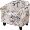 ALABOW Club Chair Slipcover Tub Chair Cover Stretch Armchair Covers Sofa Cover Furniture Protector for Living Room (Color : #12) view 1