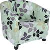 ALABOW Club Chair Slipcover Printed Tub Chair Slipcover Armchair Covers Soft Printed Round Barrel Chair Covers Couch Covers with Elastic (Color : #21) view 1