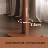 IMPREC Coat Rack Freestanding, Balcony Hanger Coat Rack Freestanding It is Very Easy to Use When Placed Beside The Bed and Does Not Take Up Space (Color : Beige) view 4