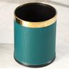 DYPASA Garbage Can Double-Layer Trash Can Round No Lid Trash Cans Creative Household Large Garbage Cans Kitchen Living Room Bathroom Toilet Office Waste Paper Basket Wastepaper Basket (Color : 14L) view 3