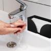 2Pack Paper Towel Dispenser Countertop, Black Acrylic Paper Towel Holder for Bathroom Folded Paper Towel Dispenser Clear Trifold Napkin Holder for Z-fold, C-fold, MultiFold Trifold - Home Kitchen view 4