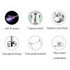 600W 7 Speed Immersion Hand Blender Handheld Energy Saving 5-in-1 Stick Blender with Whisk Egg Cream Beater Mearsuring Mug Milk Frother Emulsion Mixer for Smoothies Pure Sauce view 4