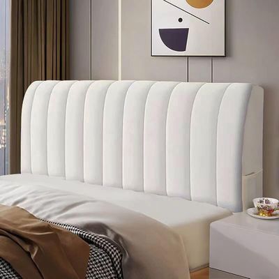 FIBITA Headboard Covers Slipcover,Velvet Thicken Bed Headboard Cover for Full Queen Cal King Size, Dustproof Protector Cover (Color : C, Size : King:200cm/78in)