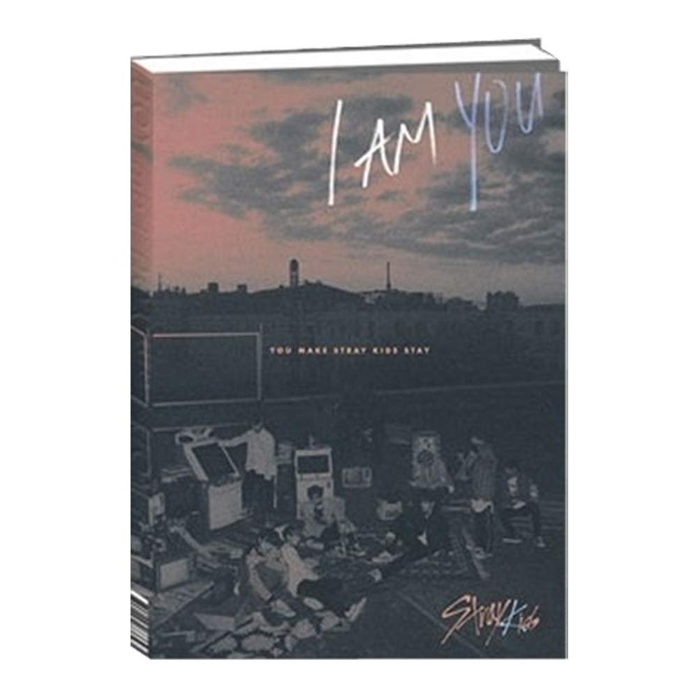 STRAYKIDS : I AM YOU (I Am Version) 3rd Mini Album CD-R+Cover+Photobook+3 QR Photocards+(Extra 4 Photocards+1 Double-Sided Photocard+Pocket Mirror)