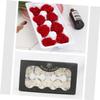 NOLITOY Romantic Fake Carnation Flowers Romantic Everlasting Dried Preserved Red Decorative Material Bath Soap view 2
