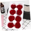 NOLITOY Romantic Fake Carnation Flowers Romantic Everlasting Dried Preserved Red Decorative Material Bath Soap view 4