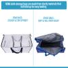 VENO 10 Pack Moving Bags and Large Christmas Storage Bins with lids. Alternative to Moving Boxes, Packing Supplies for College. Extra Large Heavy Duty Totes for Packaging (Clear, 10 Pack) view 4