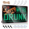 Abipuir Cave Man Bar Sorry We're Drunk Sign Teen Boy Room Decor Box Signs (Size : 20X30CM) view 1