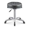 Rolling Stool with Wheels, Pneumatic Mechanic Stool, Adjustable Garage Shop Roller Seat, Round Movable Low Height Rolling Chair (Color : Dark Gray) view 1