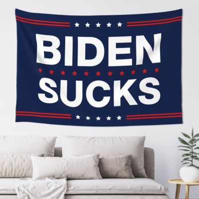 CakJuice Funny Sogns Biden Sucks Tapestry Funky Decor Bedroom Decorations (Size : 100X150CM)
