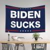 CakJuice Funny Sogns Biden Sucks Tapestry Funky Decor Bedroom Decorations (Size : 100X150CM) view 3