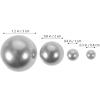 Ciieeo No Hole Faux Pearl Vase Fillers 125Pcs Floating Beads for Wedding Party Centerpieces Table Decor Gray Craft Beads for Home Decoration view 2