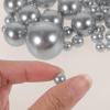 Ciieeo No Hole Faux Pearl Vase Fillers 125Pcs Floating Beads for Wedding Party Centerpieces Table Decor Gray Craft Beads for Home Decoration view 3