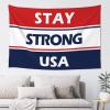 CakJuice Backyard Bar Decor Stay Strong USA Tapestry Large Tapestry Coquette Room Decor (Size : 75X100CM) view 1